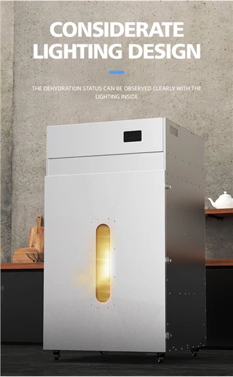 Máquina deshidratadora de alimentos comercial eléctrica digital